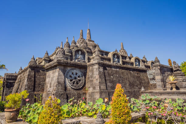 budhist temple Brahma Vihara Arama Banjar Bali, Indonesia.
