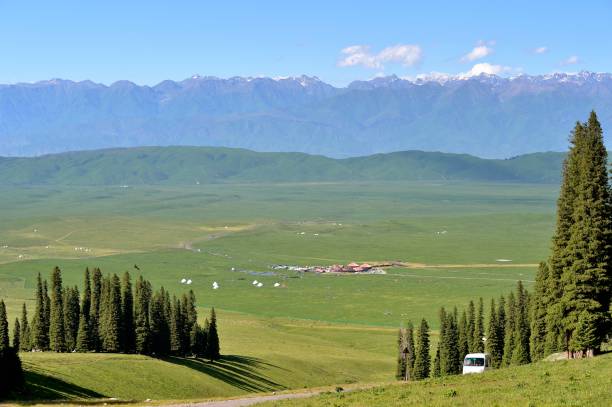 istock Nalati prairie in Xinjiang province 1337349341