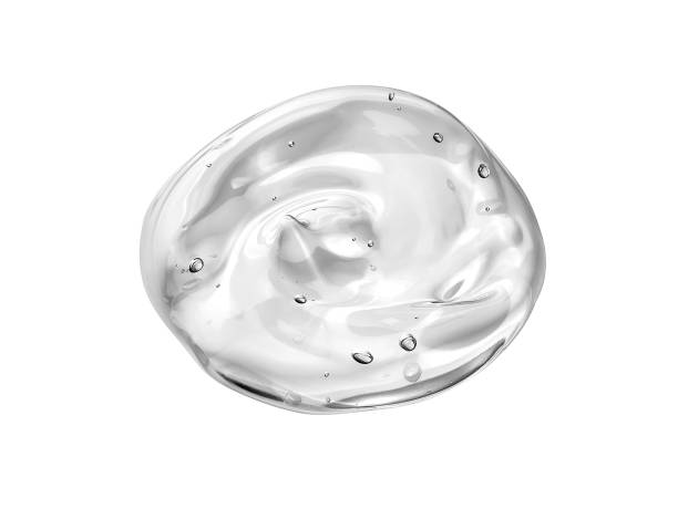 istock Liquid gel or beauty serum isolated on white. 1337357823