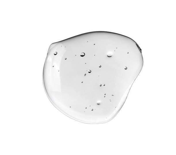 istock Liquid gel or beauty serum isolated on white. 1337357826