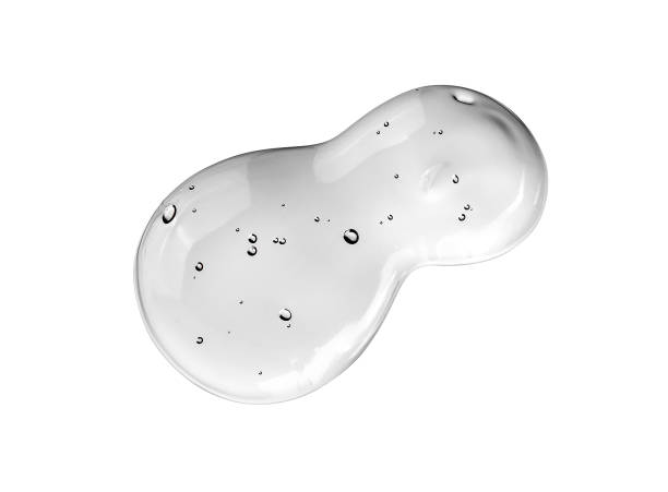 istock Liquid gel or beauty serum isolated on white. 1337357829