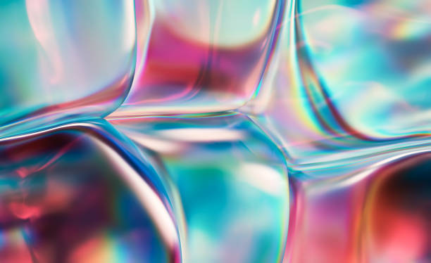 абстрактный гладкий фон - colourful glass стоковые фото и изображения