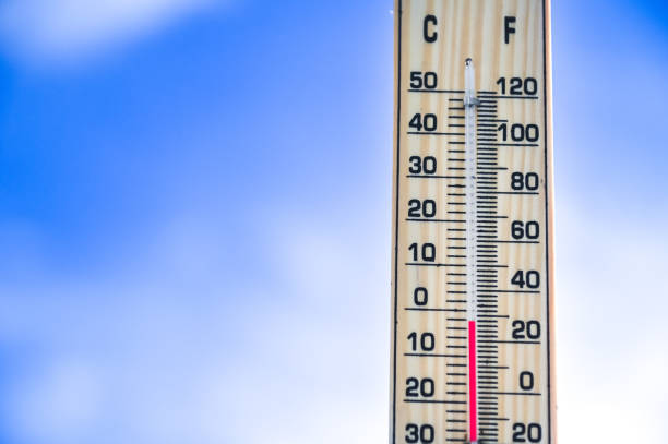istock Winter time. Thermometer on snow shows low temperatures. 1337370822