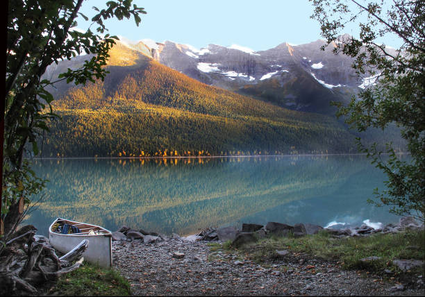 The Bowron Circuit is a  116 km (72 mi) recreational paddling circuit through the Cariboo Mountains in British Columbia.  It connects a majority of the park's lakes via waterways and short portages.