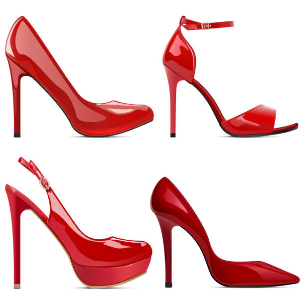 3,600+ Red High Heels Illustrations, Royalty-Free Vector Graphics & Clip  Art - iStock | Red high heels isolated