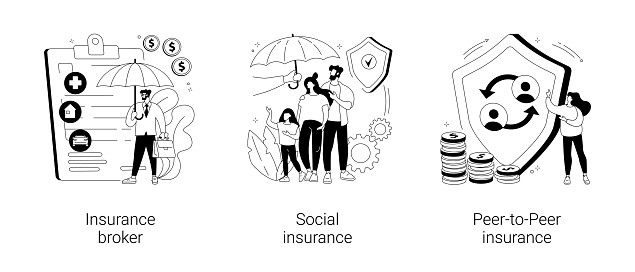 Insurance Risks Illustrations Risk Insurance Abstract Concept Vector Illustrations Stock Illustration ...