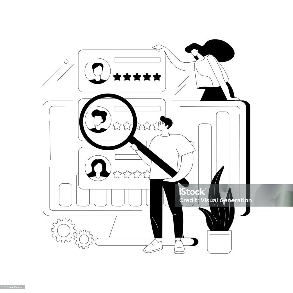 Performance Rating Abstract Concept Vector Illustration Stock ...