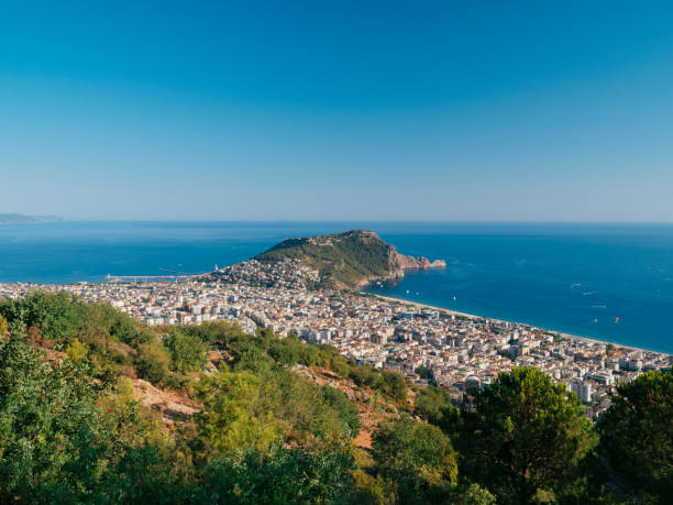 istock Alanya aerial panoramic view, Turkey 1337423990