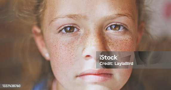 istock Shot of a little girl at home 1337438760