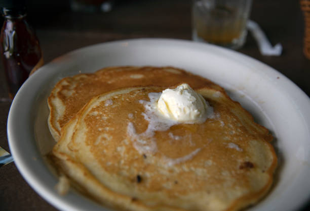 istock PANCAKES WITH BUTTER 1337460514