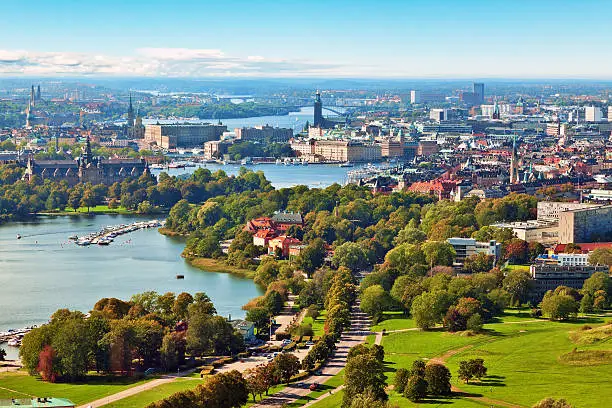 Photo of Aerial panorama of Stockholm, Sweden