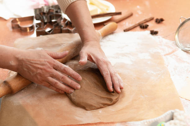 istock Women prepare cookies in the kitchen concept cooking 1337462575