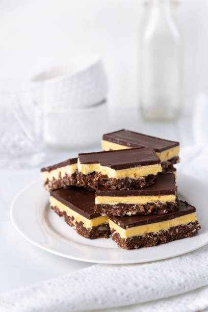 istock Nanaimo bars - a traditional Canadian dessert 1337465226