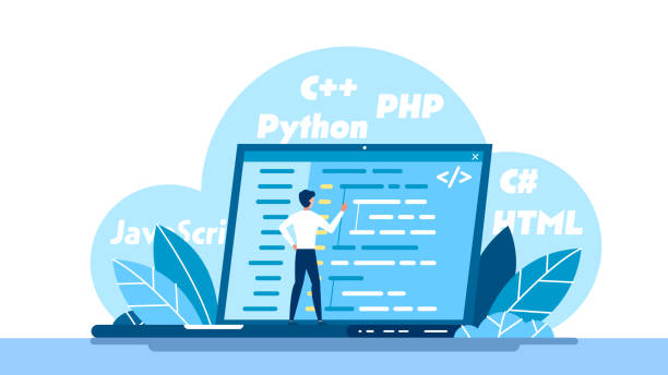 120+ Python Linguagem De Programação Ilustrações fotos de stock ...