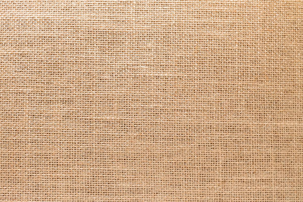 brown sack texture - material burlap textured textile imagens e fotografias de stock