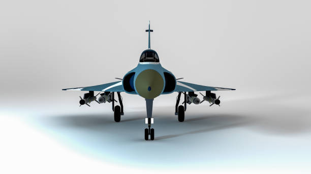 istock a military combat jet in front of isolated background(3d rendering) 1337475917