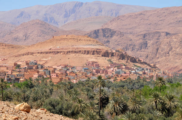 istock Tinghir between palm groves and mountain areas 1337476225