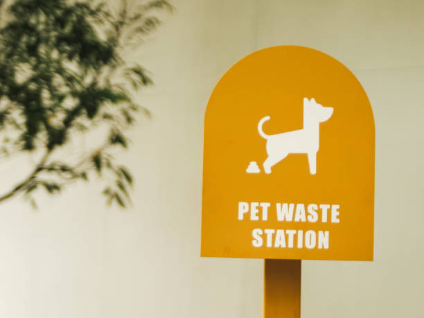 istock Sign Clean Up After Your Dog 1337477735