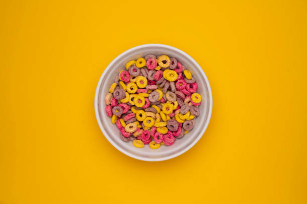 Cornflakes cereals in bowl