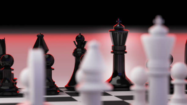 istock The King's Focus Planning Chess Game,competitive strategy planning concept 1337483808