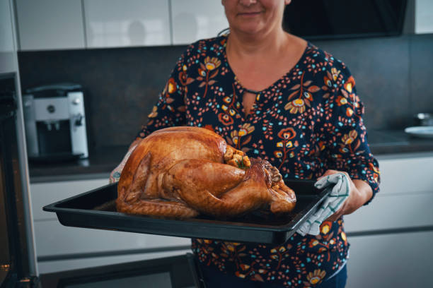 istock Roasted Turkey for Holiday Dinner 1337492400