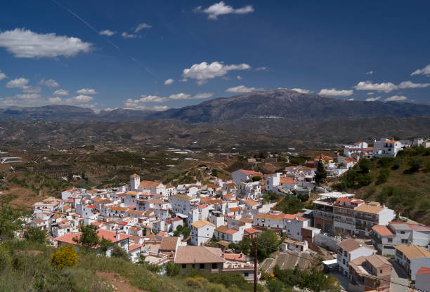 istock Iznate, white town of Malaga 1337492501