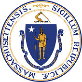 istock Great seal of the state of Massachusetts, USA 1337505124