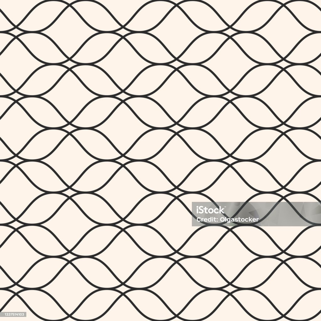 Mesh Pattern Subtle Vector Seamless Pattern Thin Wavy Lines Subtle Mesh Texture Stock ...