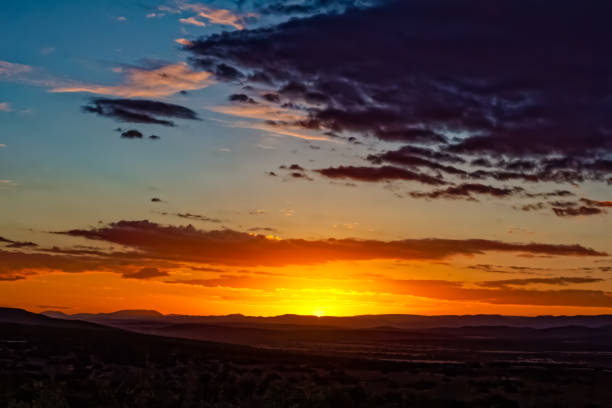 istock Sunset over distant hills Addo Elephant Park 1337514766