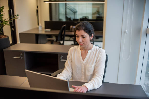 istock Business woman in the office 1337519559