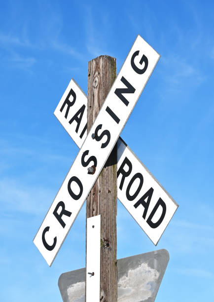 istock Railroad Crossing Sign 1337533032
