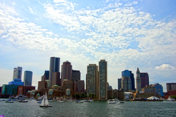 istock Boston skyline, Inner Harbor, USA 1337533234