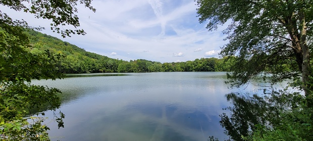 Lake at Ramapo reservation in New Jersey