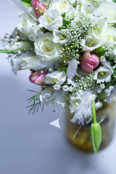 istock lily with roses wrapped studio shot 1337550441