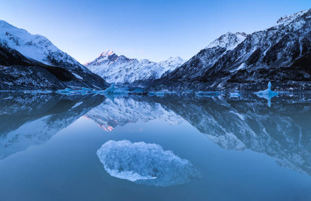 istock Aoraki Mount Cook reflected in Hooker Lake 1337553964
