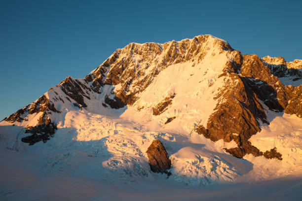 aoraki mount cook et grand plateau - 7654 photos et images de collection