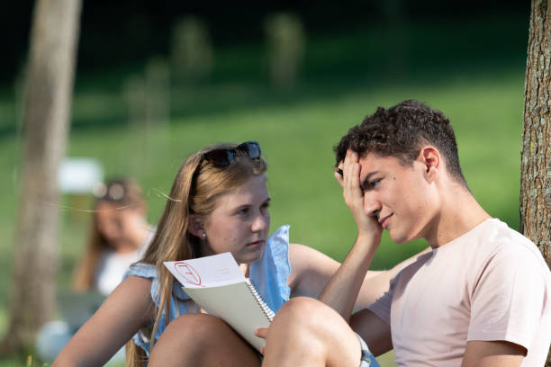 istock Hispanic student receiving a failing grade. 1337568715