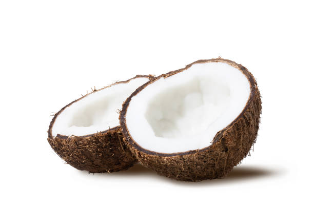 istock Coconut isolated on white background with shadow, full depth of field 1337576080