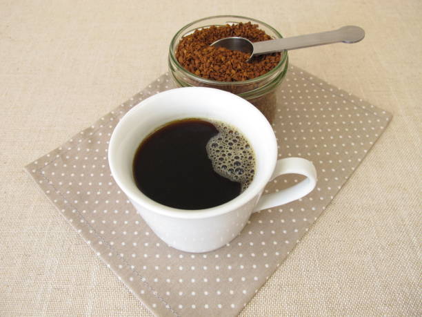 istock A cup of instant coffee from soluble bean coffee 1337581218