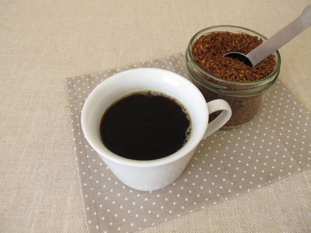istock A cup of instant coffee from soluble bean coffee 1337581226