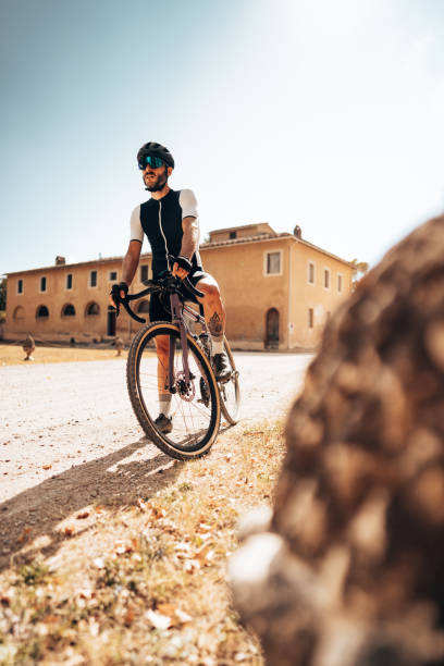 istock gravel cyclist portrait 1337582308