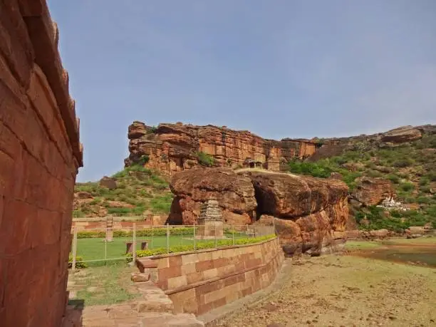 Photo of Badami caves temple ,Karnataka,India