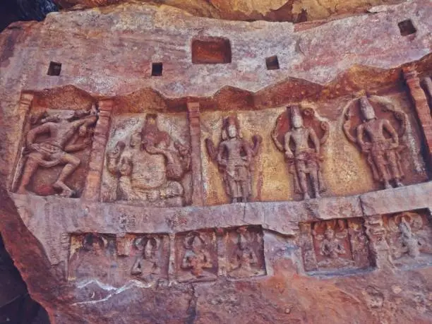 Photo of Badami caves temple ,Karnataka,India