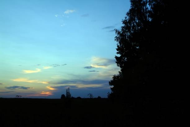 istock sunset over a field in Russia 1337588836