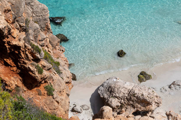 istock Paradise beach with white sand and azure water 1337599241