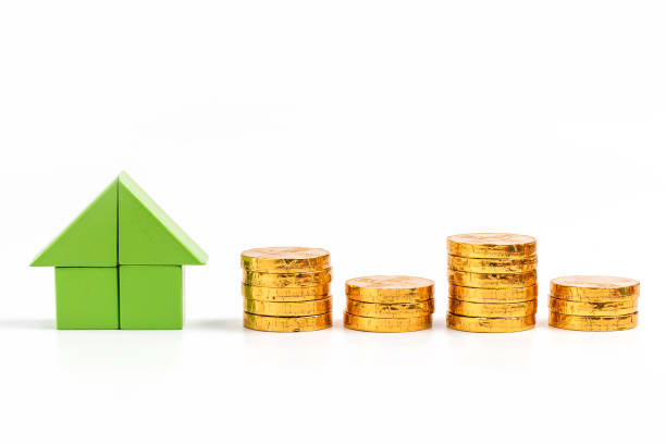 istock House and gold coins 1337606749