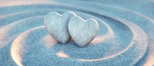 istock Heart shaped pebble - Love concept 1337610684