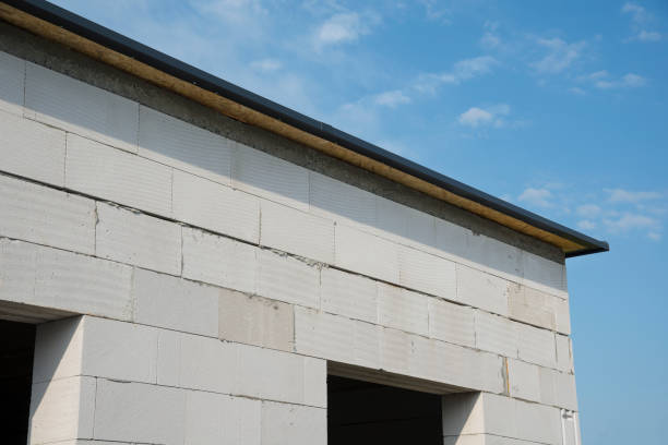 istock A new house from a foam concrete bloks before polystyrene insulation. Passive house concept 1337612455