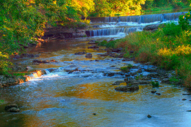 istock Pipe Creek Waterfall-Cass County, Indiana 1337615778