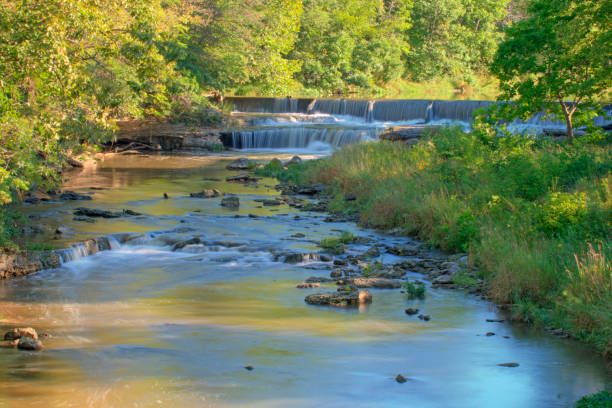 istock Pipe Creek Waterfall-Cass County, Indiana 1337615788